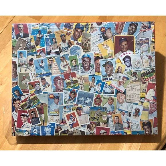 Vintage Sports Illustrated Classic Baseball Trading Cards 16"×20" Jigsaw Puzzle - Picture 1 of 5